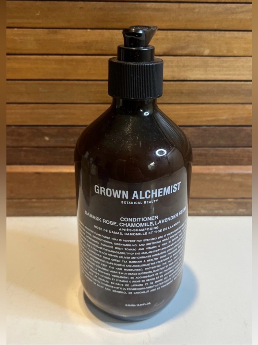 Grown Alchemist brown hair conditioner for men